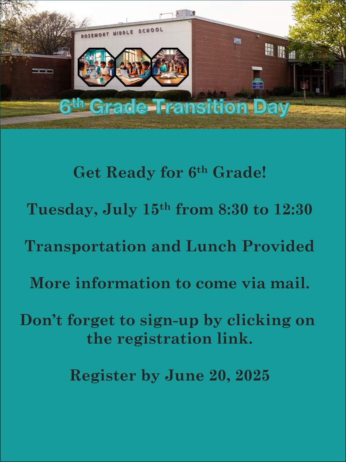  6th Grade Transition Day 
